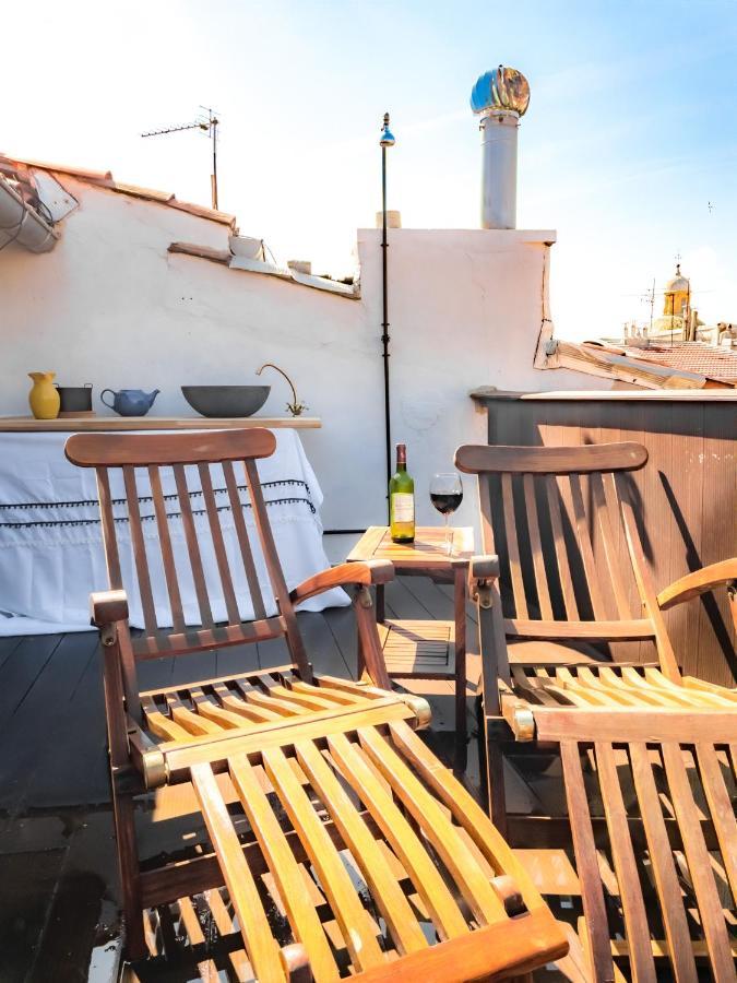 Duplex, Jacuzzi, Terrasse Sur Les Toits Apartment Nice Bagian luar foto